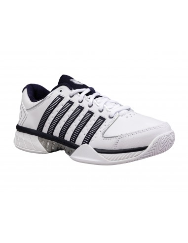 03379-167-M | MENS HYPERCOURT EXPRESS LEATHER | WHITE/NAVY/SILVER