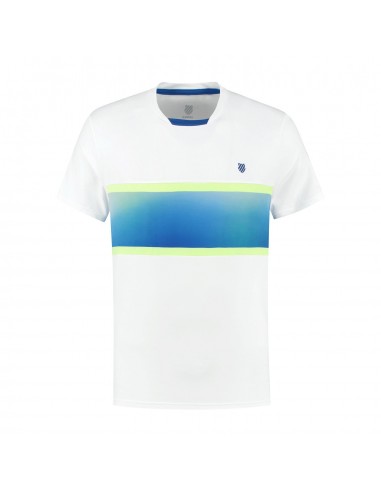 104241-175 | MENS HYPERCOURT EXPRESS CREW TEE 2 | WHITE / WEB BLUE