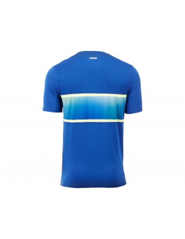 104241-487 | MENS HYPERCOURT EXPRESS CREW TEE 2 | WEB BLUE/SHARP GREEN