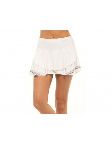 195758-100 | PLAY ON SKIRT LUCKY IN LOVE | WHITE