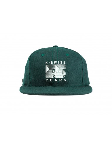 C3188-351 | K SWISS X EBBETS FIELD FLANNELS 6 PANEL HAT | EMERALD