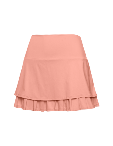 196042-815 | TIER PLEAT SKIRT-14" | PEACH