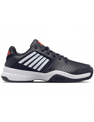 05443-043-M | COURT EXPRESS | JET BLACK/WHITE/SPICY ORANGE