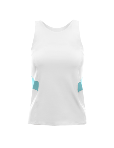 197223-182 | COLORBLOCK TANK | WHITE/ANGEL